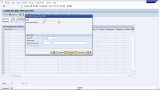SAP PP - Production Resources Tool (PRT) in Routing screenshot 5