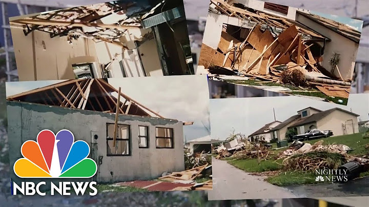 30 Years After Hurricane Andrew, Survivors Still Shocked By The Devastation
