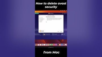 How to delete avast security from mac