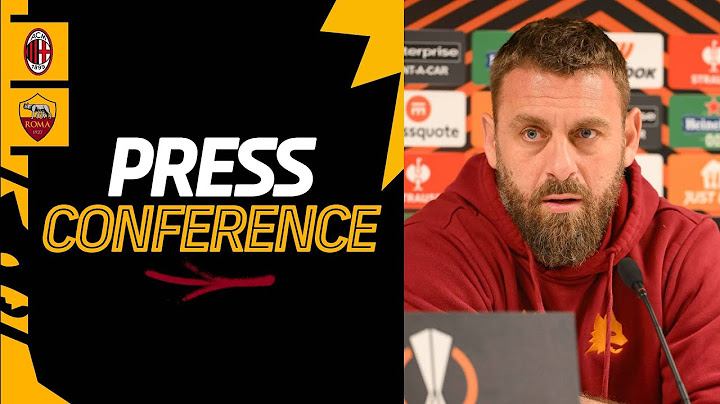 🟨 LIVE 🟥 La conferenza stampa di Daniele De Rossi e Paulo Dybala alla vigilia di Milan-Roma