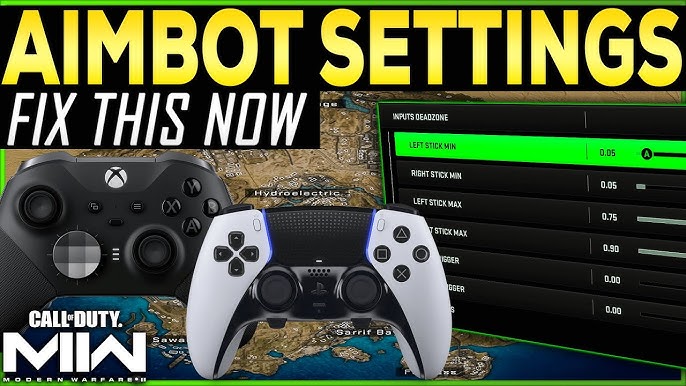 HOW TO AIMBOT 🎮 PS5/XBOX Controller! (Best Warzone Settings + Aim