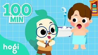 Why do we get hiccups and more | Body Song | + Compilation | Nursery Rhymes | Learn with Hogi