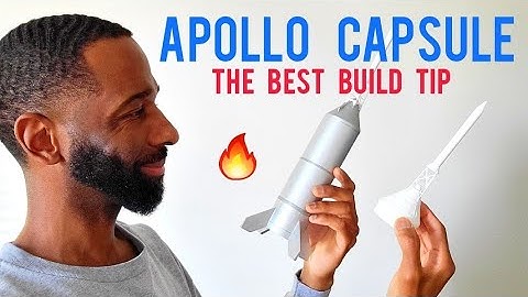 Model Rocket Apogee Components Apollo Capsule- HACK #rocketry #diy