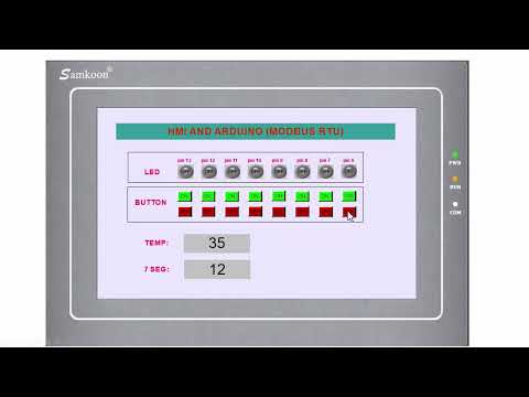 Video: Arduino HMI sử dụng máy trạng thái: 9 bước Video: Arduino HMI sử dụng máy trạng thái: 9 bước