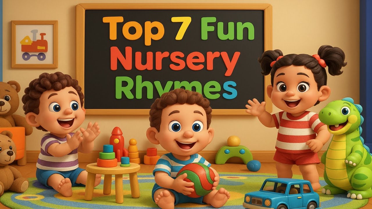 Top 7 Fun Nursery Rhymes - Nursery Rhymes For Babies | Kids Songs - YouTube