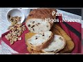 Pan con Higos y Nueces | Sin amasadora | Cocinando Tentaciones