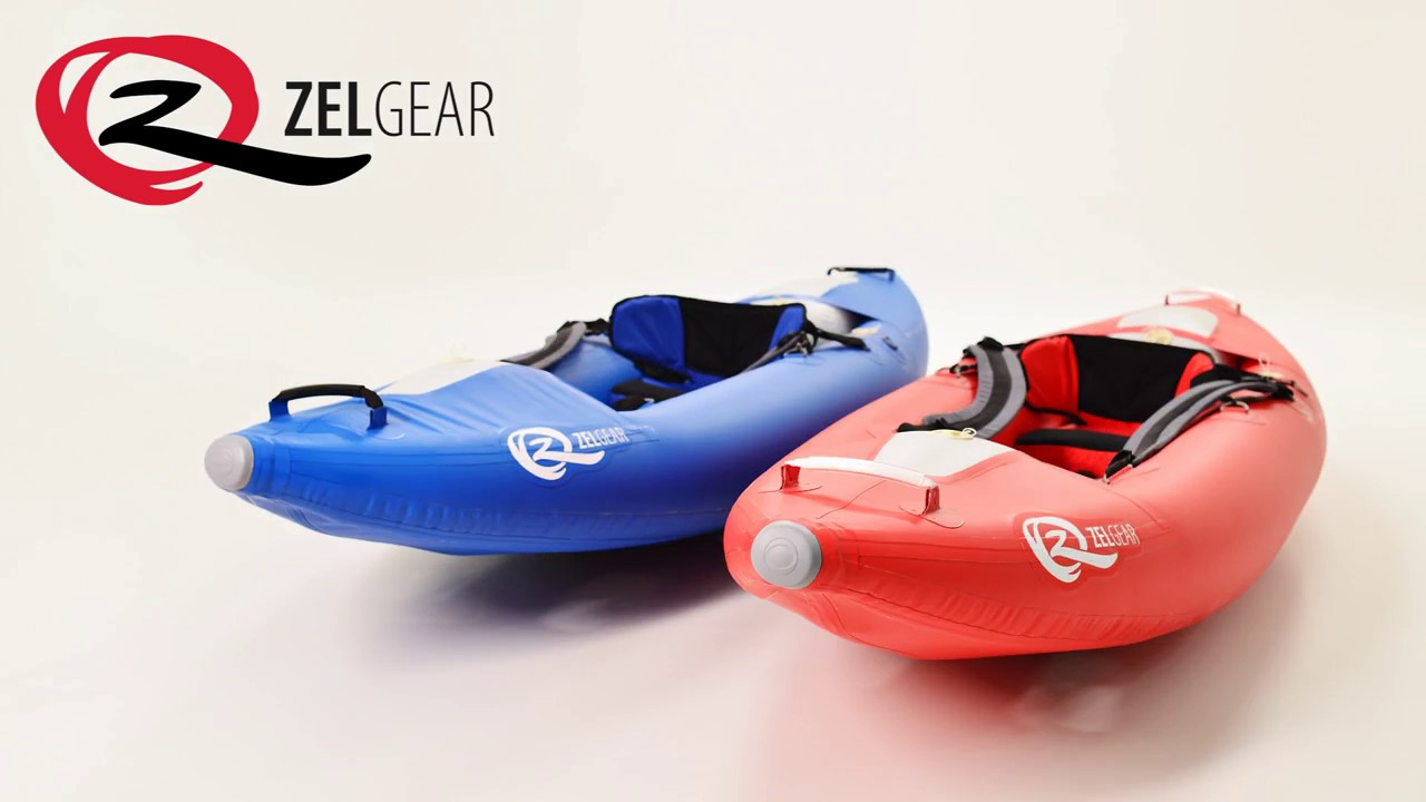 Надувной каяк ZelGear The ONE с системой самослива