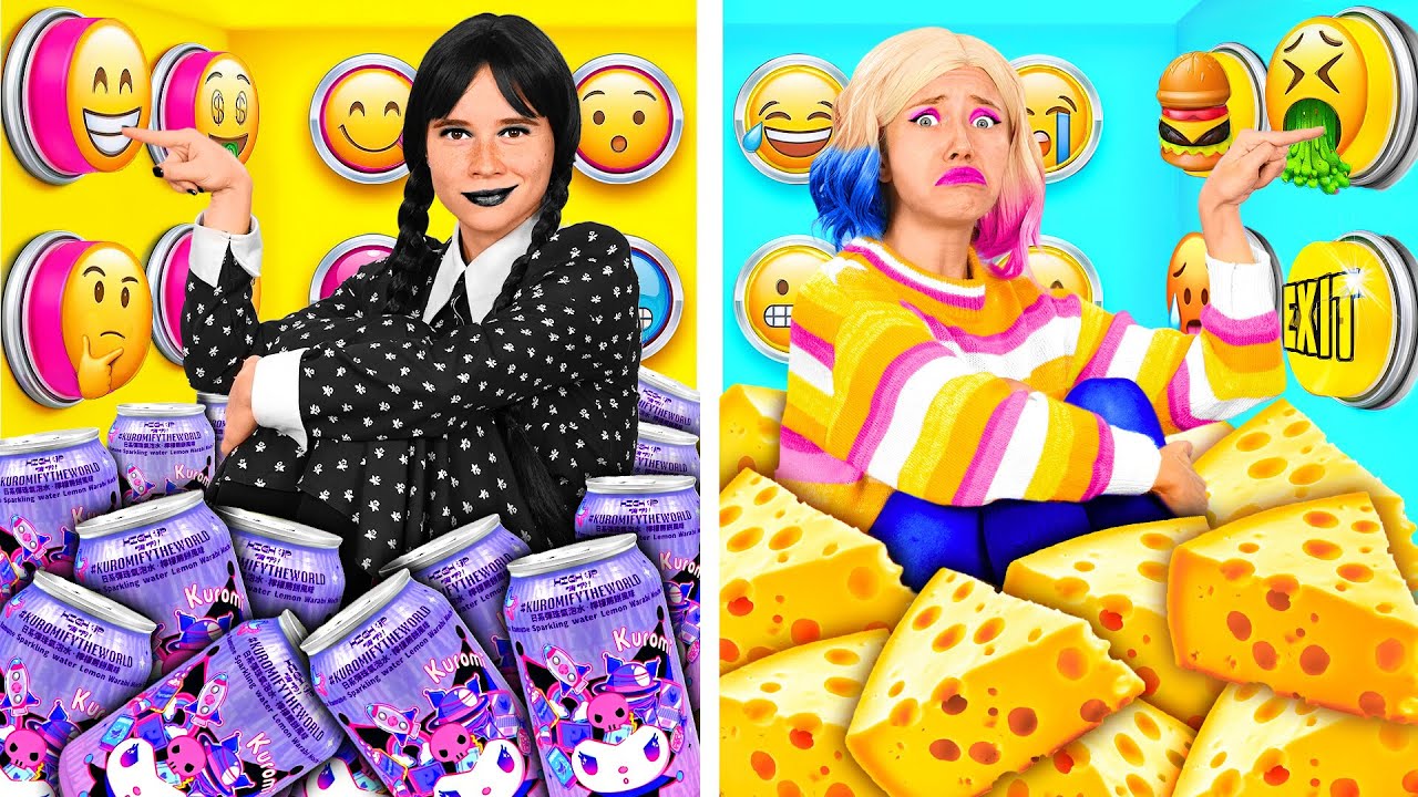 Tantangan 1000 Tombol Misteri Cuma 1 yang Ngelolosin Kamu | Tantangan Gila BaRaFun Gold Challenge