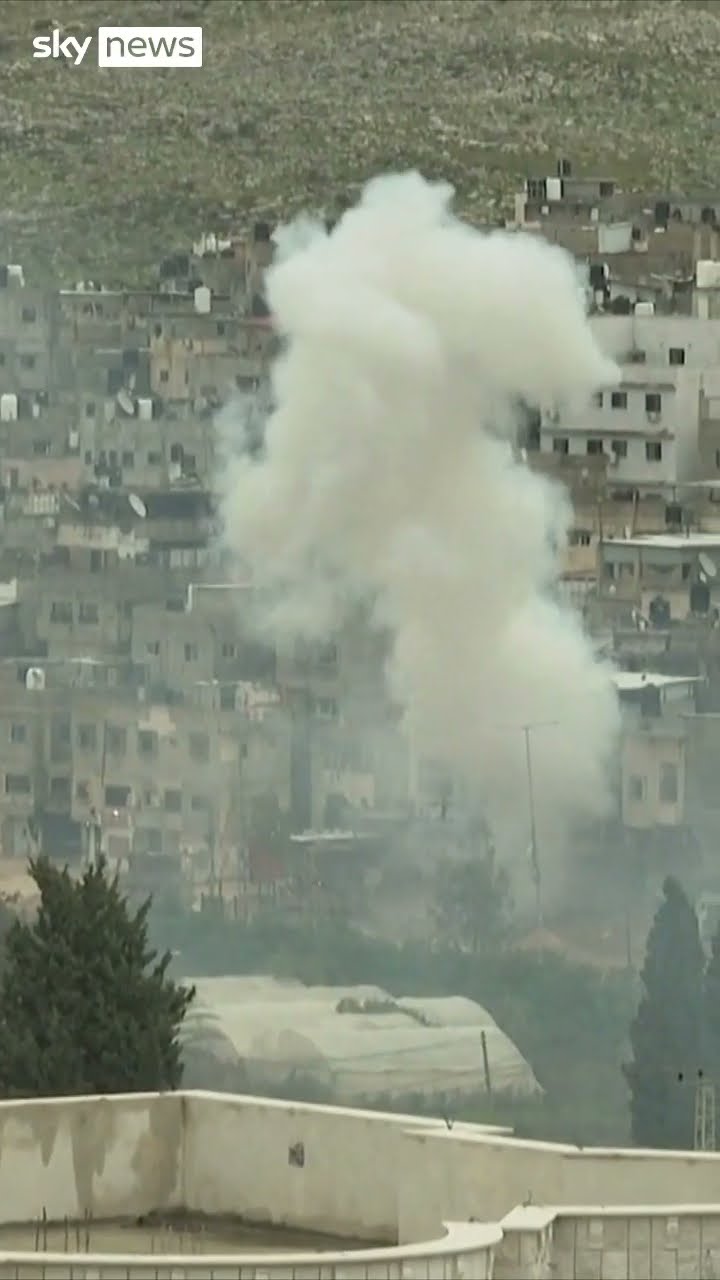 Explosions rock West Bank refugee camp