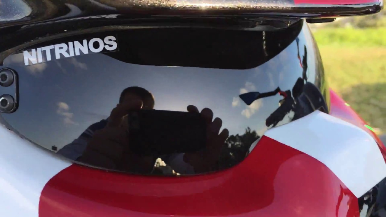 "My YAMAHA MT07 and NITRINOS PREDATOR helmet"