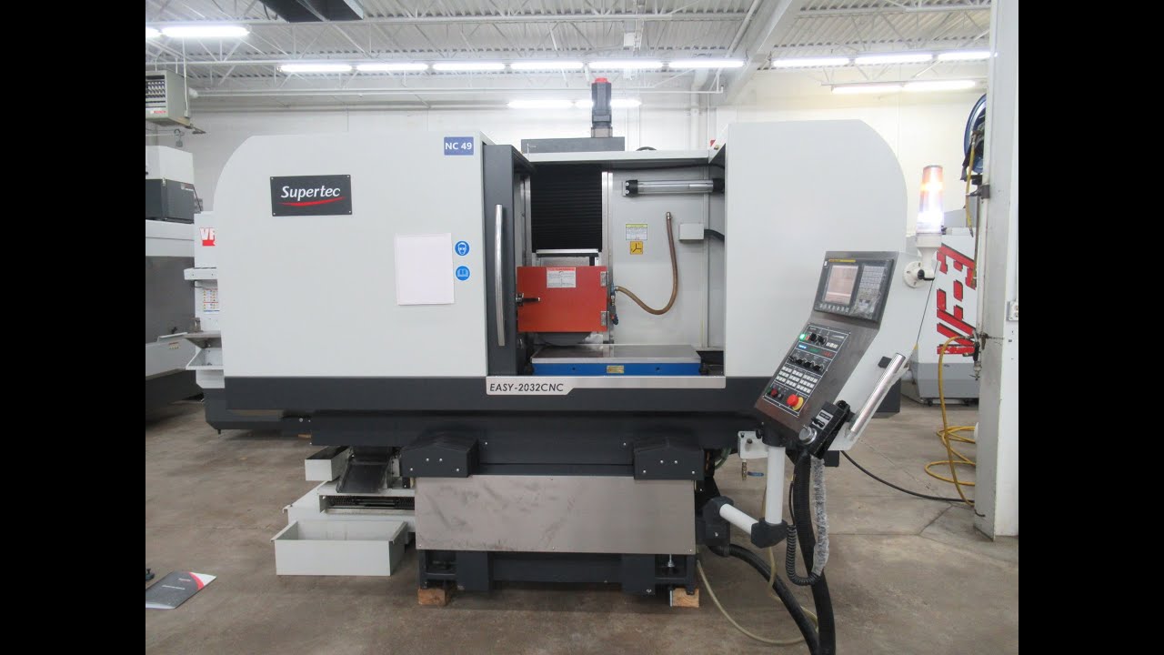 Supertec EASY-2032CNC CNC Surface Grinder w/Fanuc 0i-MF, 20