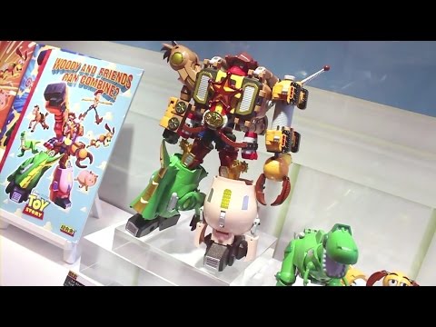 【TV放送セール】トイストーリー 【トランジトロン】 Chogokin TOY STORY COMBINATION WOODY ROBO SHERIFF STAR