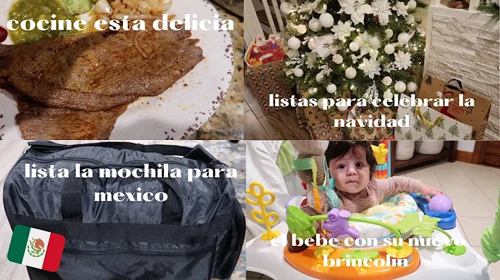 LISTA LA MOCHILA PARA MEXICO + SEBASTIAN FELIZ CON...