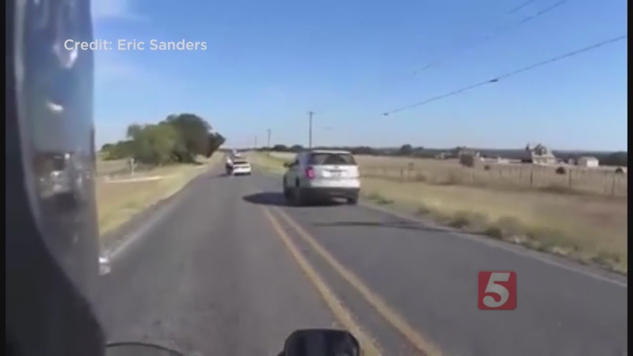 Motorcycle Crash Caught On Camera - YouTube