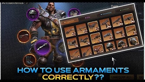 How to use Armaments Correctly | Most Common Misconception in Game | Doomsday Last Survivors