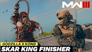 Skar King Whipslashed Unleashed Finishing Moves | GODZILLA X Kong Skar King Bundle Modern Warfare 3