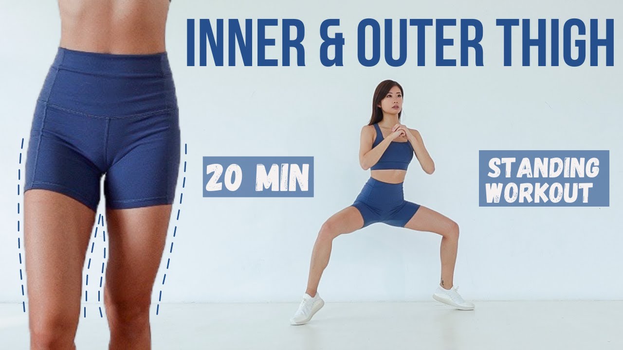 INTENSE INNER & OUTER THIGH workout - SLIMMER THIGHS 