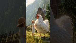 A Honesty Story of a hen a farmer #shorts #ai #farmer #hen #trending #hindi #story