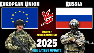 European Union vs Russia Military Power Comparison 2025 | Russia vs EU Military Power 2025