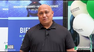 Allen shares the highlights of AEU 2024 at Future Electronics