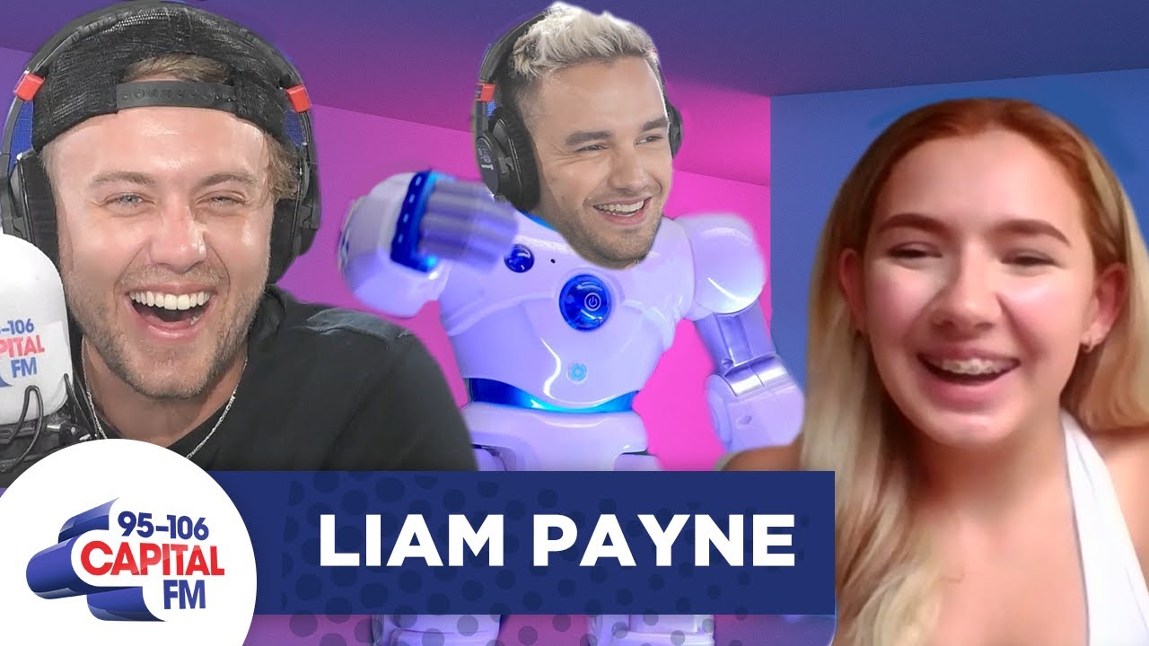 Liam Payne Surprises A Fan (Disguised As A Robot!) 