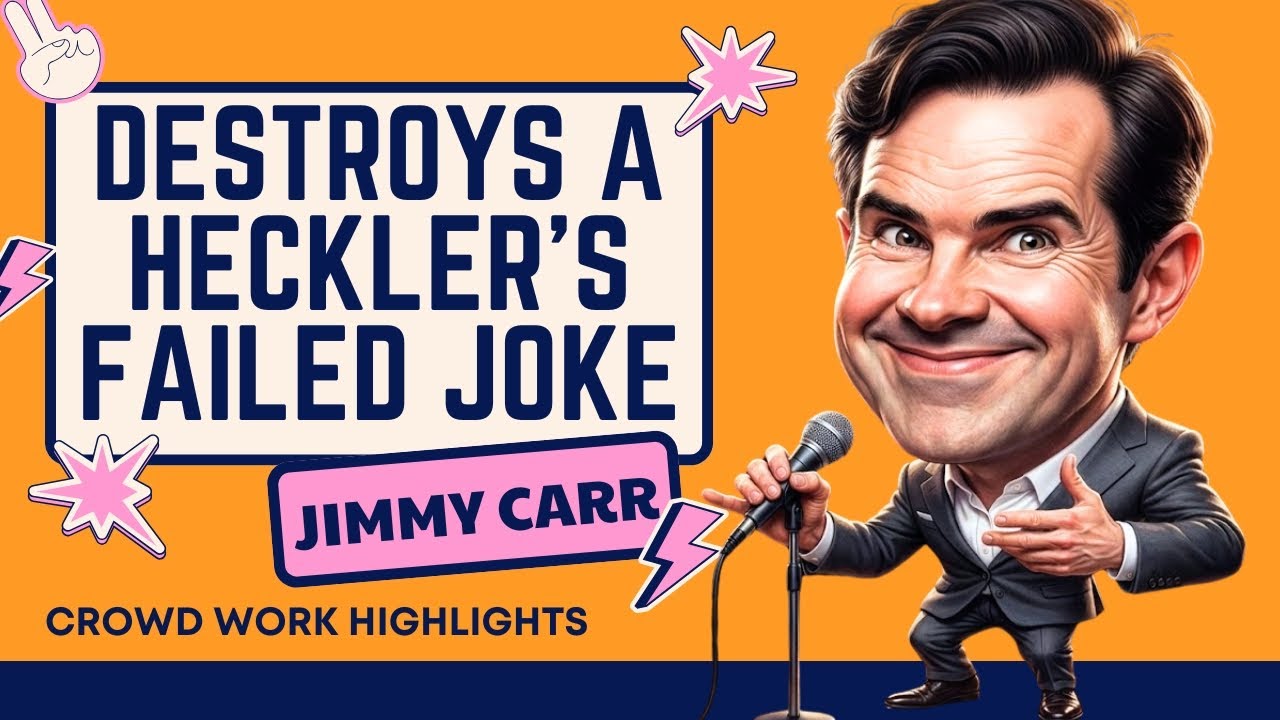 Jimmy Carr Destroys A Heckler's Failed Joke | Stand-Up Comedy Highlights
