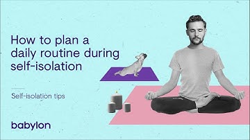 Create a Healthy Daily Routine [Mental Health and COVID]