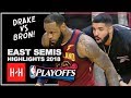 LeBron James Full Series Highlights vs Toronto Raptors 2018 Playoffs ESCF - LeBronto vs Drake!