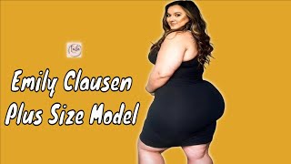 Emily Clausen 🇺🇸...| Glamorous Fashion Model Plus Size Curvy | Plus Size Lifestyle | Wiki Biography