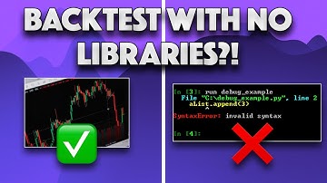 I Backtested a Trading Strategy in Python with ZERO Libraries!