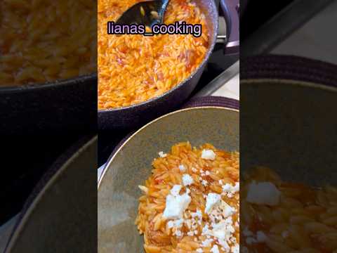 МАКАРОНЫ ОРЗО С МЯСНЫМИ КОЛБАСКАМИ