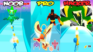 Monster Collect Run - NOOB vs PRO vs HACKER