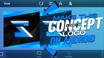 MAKE THIS AMAZING CONCEPT LOGO ON ANDROID IN PS CC ||GOPAL GFX||