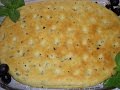    naan roghan zeytooni  focaccia bread