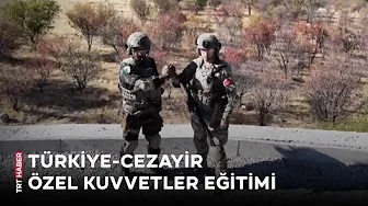 MSB'den Türkiye-Cezayir Özel Kuvvetler Eğitimi'ne ilişkin paylaşım