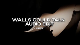 walls could talk - halsey [edit audio]