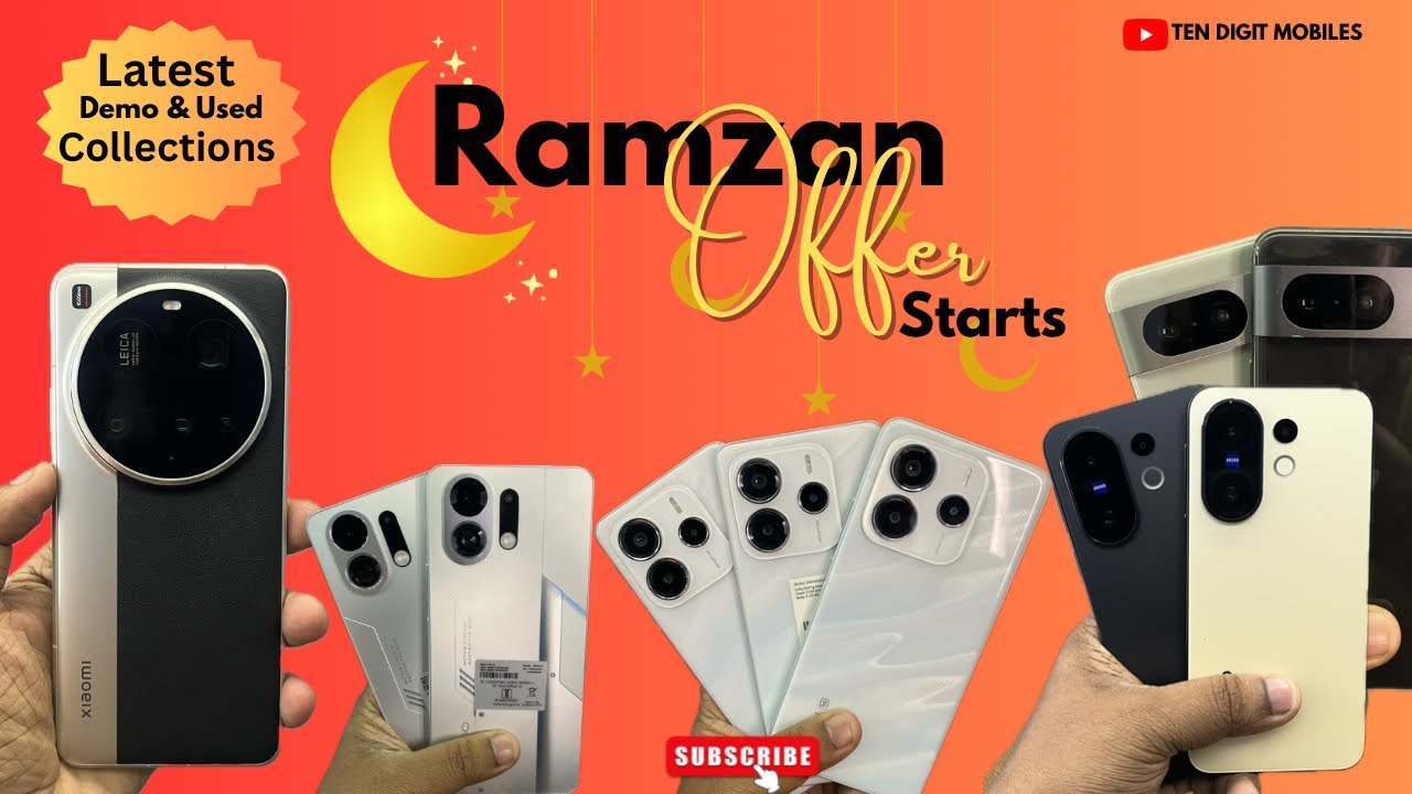 Акция к Рамадану начинается ✨ | Коллекция подержанных и демонстрационных телефонов | Ten Digit Mo...