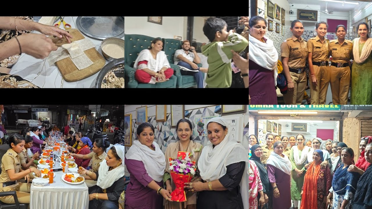 Aaj hamri office pe Ladies police team ki iftar party Rakhe 🤲Next vlog Zarur Dekhna🤣🤣