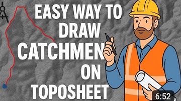 How to Draw Catchment Areas on a Toposheet: Easy Step-by-Step Guide