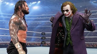 Roman reigns vs. Joker : full match - WWE 2K24 | 7 October 2025