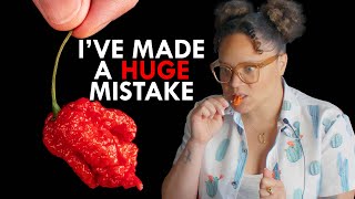 Eating The Hottest Peppers In The World For Science (okay I regret this)