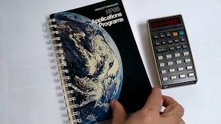 HP-25 applications included in the LP ACT by Panamatik