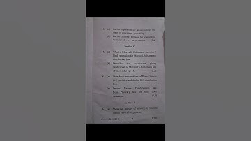 PHYS201TH  ( STATISTICAL AND THERMAL PHYSICS) spu bsc 2nd year paper 2024 #PHYS201