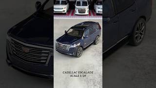 Blue Cadillac Escalade 1/24 Diecast Metal Car