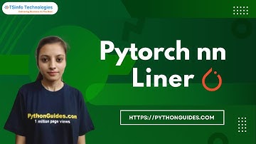 How to use PyTorch nn linear in Python | Pytorch nn linear