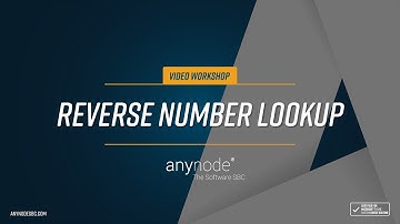 anynode 34 - Reverse Number Lookup (dt.)