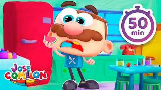 Stories for kids 50 Minutes Jose Comelon Stories!!! Learning soft skills  Totoy Full Episodes