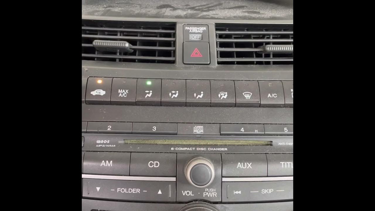 How to get the serial number and radio code ‘’FAST’’, on a 2009 Honda