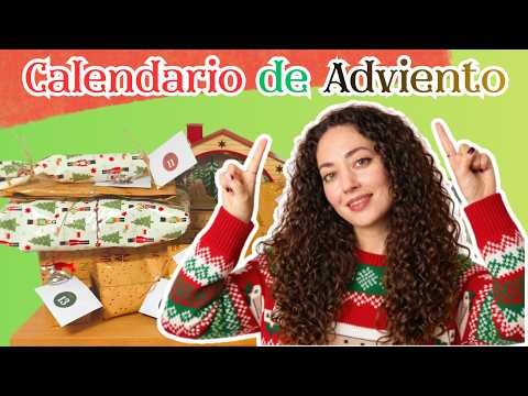 Como hacer un CALENDARIO DE ADVIENTO | Con adivinanzas PASO A PASO✅