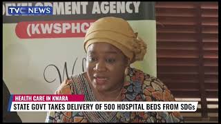 Kwara State Govt Takes Delivery Of 500 Hospital Beds From SDGs screenshot 5